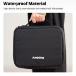 Ambitful Zoom P7 bolsa de almacenamiento de fotografía multifuncional para luces de cámara, luz LED, bolsa de almacenamiento con gatillo de Flash para Dron